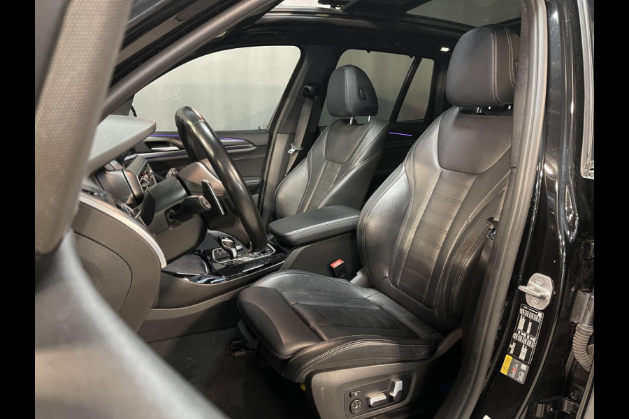 BMW X3 xDrive30e High Executive M Sport 20"/Panoramadak/Leder + memory/360 camera/Harman Kardon/Keyless/Dodehoek/Head-up/Adaptief onderstel + Sport steering/Stoelverwarming/Alarm