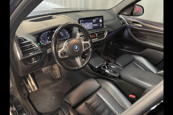BMW X3 xDrive30e High Executive M Sport 20"/Panoramadak/Leder + memory/360 camera/Harman Kardon/Keyless/Dodehoek/Head-up/Adaptief onderstel + Sport steering/Stoelverwarming/Alarm