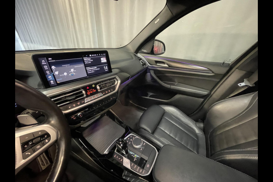 BMW X3 xDrive30e High Executive M Sport 20"/Panoramadak/Leder + memory/360 camera/Harman Kardon/Keyless/Dodehoek/Head-up/Adaptief onderstel + Sport steering/Stoelverwarming/Alarm