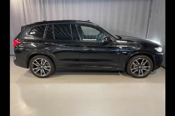 BMW X3 xDrive30e High Executive M Sport 20"/Panoramadak/Leder + memory/360 camera/Harman Kardon/Keyless/Dodehoek/Head-up/Adaptief onderstel + Sport steering/Stoelverwarming/Alarm