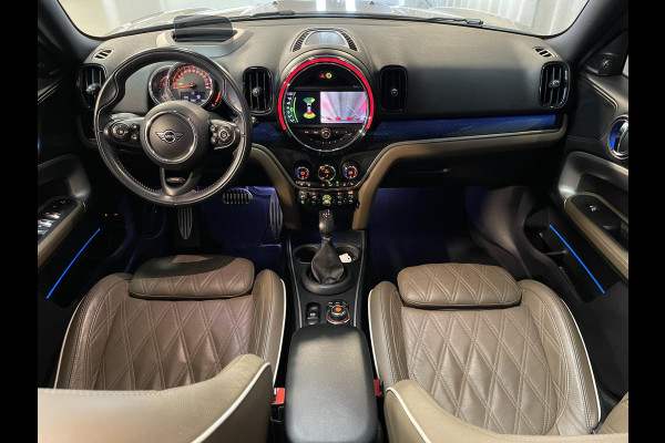 MINI Countryman 1.5 Cooper S E ALL4 John Cooper Works 18"/Panoramadak/Adaptieve cruise/Leder + memory + stoelverwarming/Harman Kardon/Keyless/Elektrische klep/Head-up/Camera