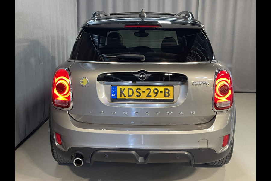MINI Countryman 1.5 Cooper S E ALL4 John Cooper Works 18"/Panoramadak/Adaptieve cruise/Leder + memory + stoelverwarming/Harman Kardon/Keyless/Elektrische klep/Head-up/Camera