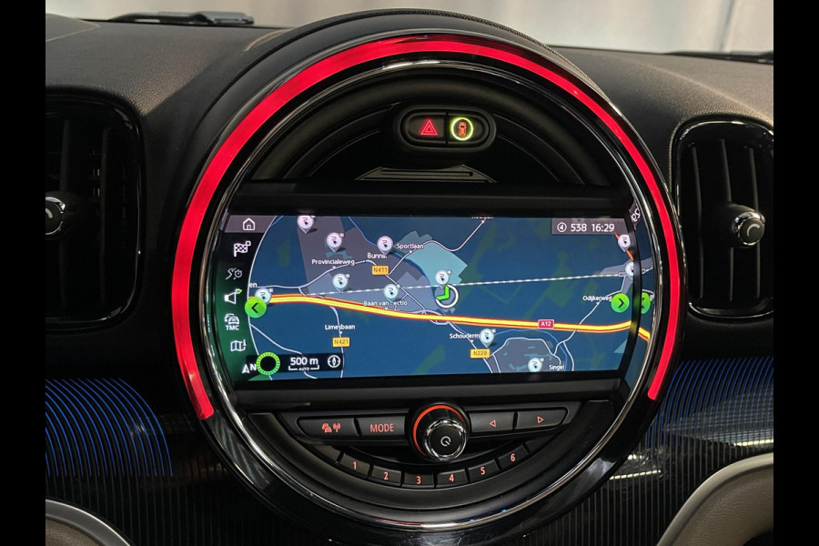 MINI Countryman 1.5 Cooper S E ALL4 John Cooper Works 18"/Panoramadak/Adaptieve cruise/Leder + memory + stoelverwarming/Harman Kardon/Keyless/Elektrische klep/Head-up/Camera