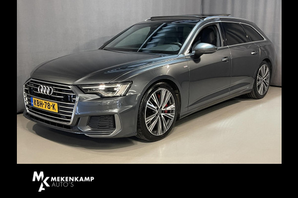 Audi A6 Avant 55 TFSI e quattro Pro Line S Competition 20"/RS stoelen leder + memory/Panoramadak/Trekhaak/B&O audio/Stoel + stuurverwarming/Adaptieve cruise/Keyless/Camera/Matrix LED