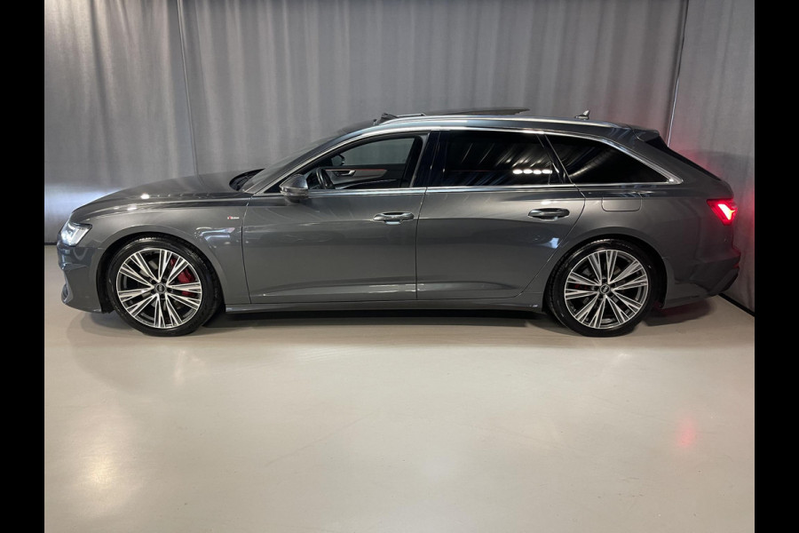 Audi A6 Avant 55 TFSI e quattro Pro Line S Competition 20"/RS stoelen leder + memory/Panoramadak/Trekhaak/B&O audio/Stoel + stuurverwarming/Adaptieve cruise/Keyless/Camera/Matrix LED