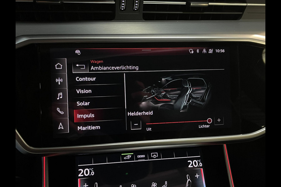 Audi A6 Avant 55 TFSI e quattro Pro Line S Competition 20"/RS stoelen leder + memory/Panoramadak/Trekhaak/B&O audio/Stoel + stuurverwarming/Adaptieve cruise/Keyless/Camera/Matrix LED
