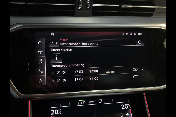 Audi A6 Avant 55 TFSI e quattro Pro Line S Competition 20"/RS stoelen leder + memory/Panoramadak/Trekhaak/B&O audio/Stoel + stuurverwarming/Adaptieve cruise/Keyless/Camera/Matrix LED