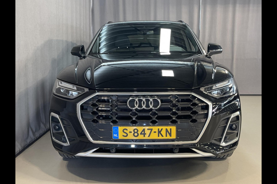 Audi Q5 55 TFSI e S edition Competition 19"/Sportstoelen/Stoelverwarming/Adaptieve cruise/Dodehoek/Camera/Apple Carplay & Android Auto