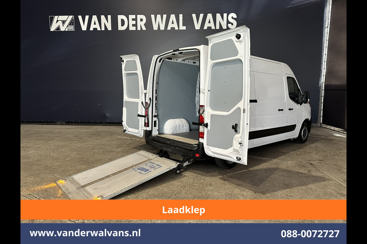 Renault Master 2.3 dCi 150pk L2H2 Euro6 Airco | Laadklep | 2x Zijdeur | Camera | Navigatie | LED | Cruisecontrol Parkeersensoren, Bijrijdersbank