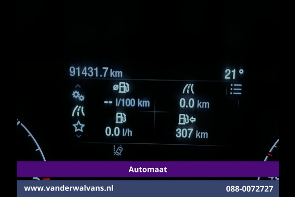 Ford Transit Custom 2.0 TDCI 130pk Automaat L1H1 Euro6 Airco | Camera | LED | Navigatie | Cruisecontrol Verwarmde Voorruit, Parkeersensoren, Bijrijdersbank