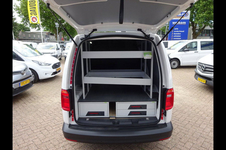 Volkswagen Caddy 2.0 TDI L2H1 VW MAXI EX KPN LAADRUIMTE INRICHTING AIRCO CRUISE ALARM PDCM