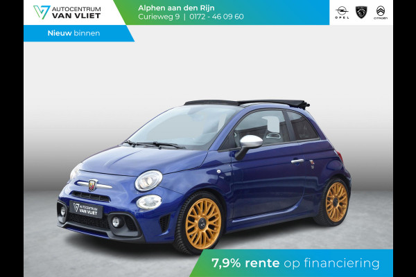 Fiat 500C 1.4 T-Jet Abarth Turismo 595 | ZWART LEDEREN BEKLEDING | NAVI | CLIMATE CONTROL | PARKEERSENSOREN | 165 PK | NL AUTO |