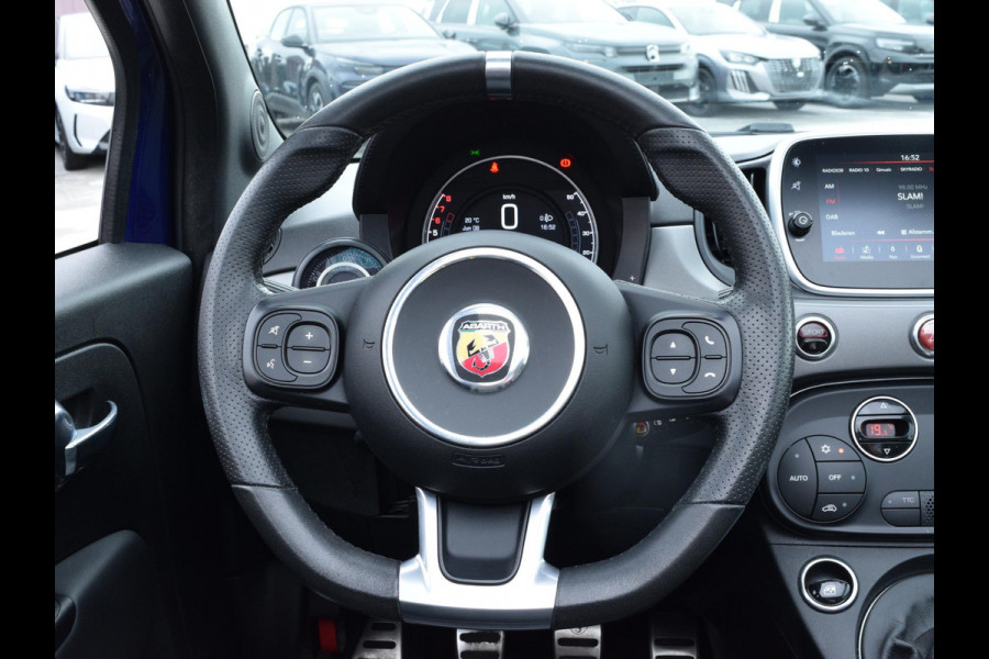 Fiat 500C 1.4 T-Jet Abarth Turismo 595 | ZWART LEDEREN BEKLEDING | NAVI | CLIMATE CONTROL | PARKEERSENSOREN | 165 PK | NL AUTO |