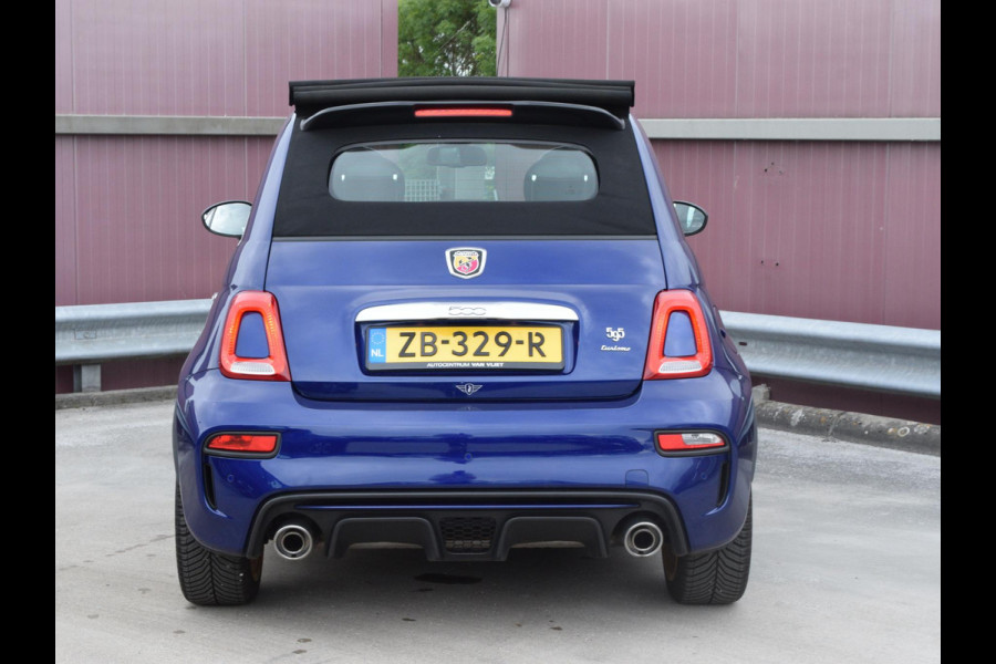 Abarth 500 C 1.4 T-Jet Abarth Turismo 595 | ZWART LEDEREN BEKLEDING | NAVI | CLIMATE CONTROL | PARKEERSENSOREN | 165 PK | NL AUTO |