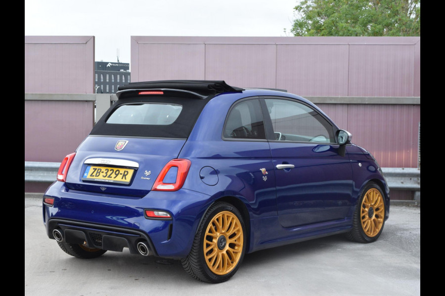 Abarth 500 C 1.4 T-Jet Abarth Turismo 595 | ZWART LEDEREN BEKLEDING | NAVI | CLIMATE CONTROL | PARKEERSENSOREN | 165 PK | NL AUTO |