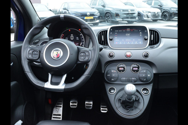Abarth 500 C 1.4 T-Jet Abarth Turismo 595 | ZWART LEDEREN BEKLEDING | NAVI | CLIMATE CONTROL | PARKEERSENSOREN | 165 PK | NL AUTO |