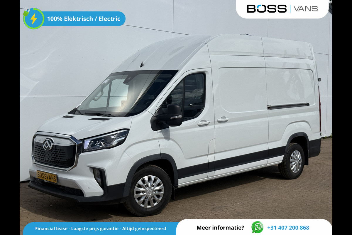 Maxus eDeliver 9 89kWh L3H3 328KM WLTP 91% (SOH) 204PK Dubbele schuifeur 90KW Snelladen Cruise control Led Airco Apple Carplay Camera Parkeersensoren