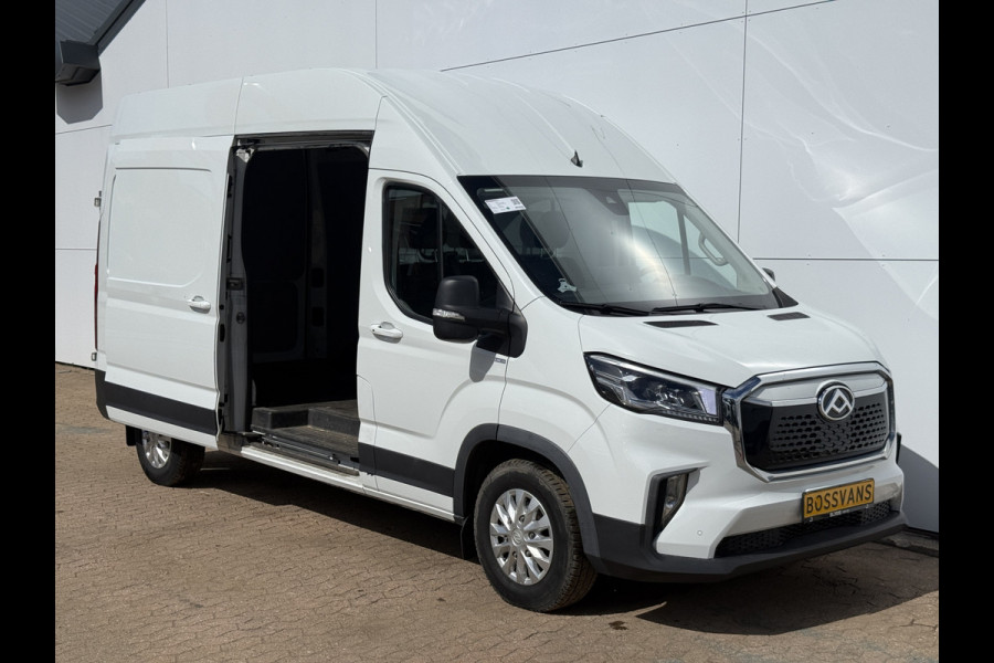 Maxus eDeliver 9 89kWh L3H3 328KM WLTP 91% (SOH) 204PK Dubbele schuifeur 90KW Snelladen Cruise control Led Airco Apple Carplay Camera Parkeersensoren