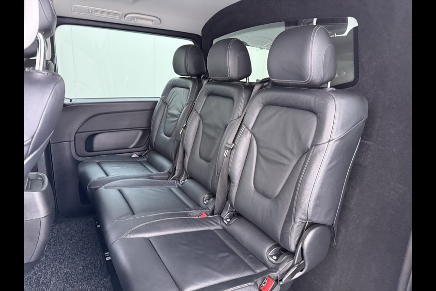 Mercedes-Benz V-Klasse 300d 4-MATIC Extra Lang Dubbele Cabine 5-Persoons 2X Elek.Schuifdeur Trekhaak Apple Carplay Android Auto Navi* Camera Cruise Con Stoelverwarming Lmv 20" Privacy Glas Led Isofix DAB Elek.Achterklep 2.000KG Trekgewicht