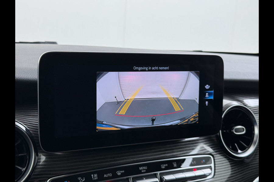 Mercedes-Benz V-Klasse 300d 4-MATIC Extra Lang Dubbele Cabine 5-Persoons 2X Elek.Schuifdeur Trekhaak Apple Carplay Android Auto Navi* Camera Cruise Con Stoelverwarming Lmv 20" Privacy Glas Led Isofix DAB Elek.Achterklep 2.000KG Trekgewicht