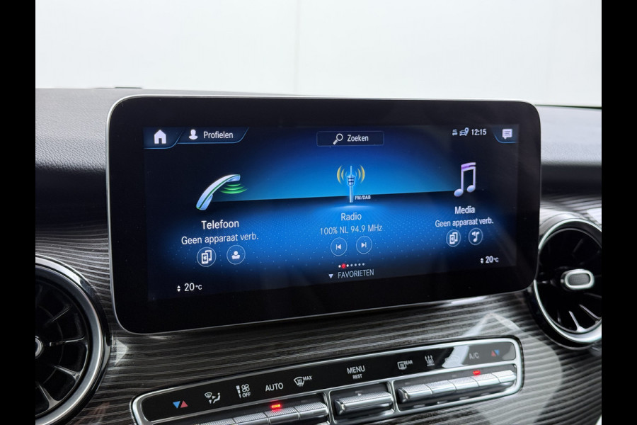 Mercedes-Benz V-Klasse 300d 4-MATIC Extra Lang Dubbele Cabine 5-Persoons 2X Elek.Schuifdeur Trekhaak Apple Carplay Android Auto Navi* Camera Cruise Con Stoelverwarming Lmv 20" Privacy Glas Led Isofix DAB Elek.Achterklep 2.000KG Trekgewicht