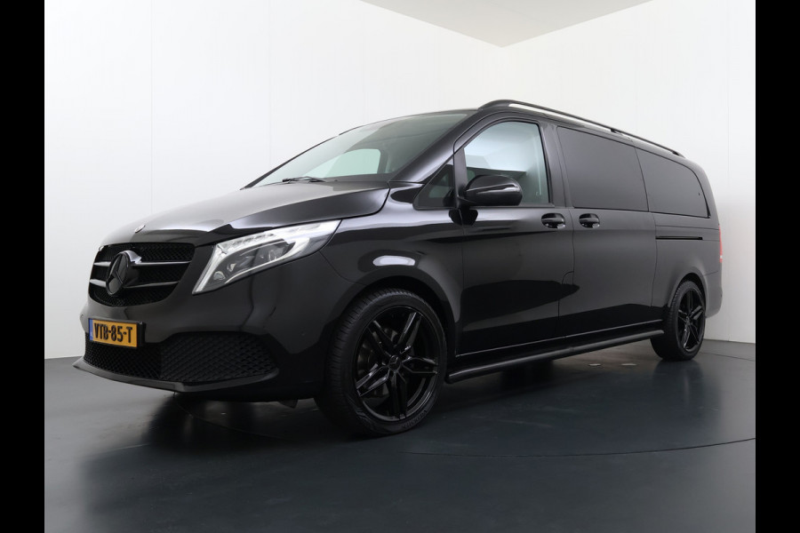 Mercedes-Benz V-Klasse 300d 4-MATIC Extra Lang Dubbele Cabine 5-Persoons 2X Elek.Schuifdeur Trekhaak Apple Carplay Android Auto Navi* Camera Cruise Con Stoelverwarming Lmv 20" Privacy Glas Led Isofix DAB Elek.Achterklep 2.000KG Trekgewicht