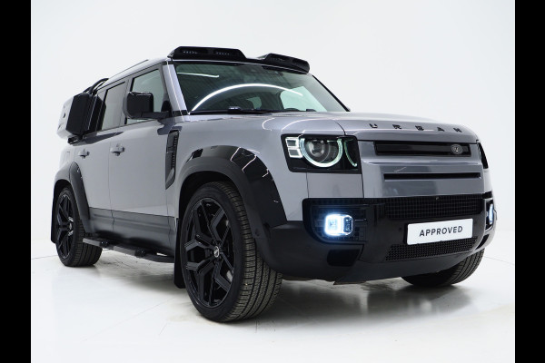 Land Rover Defender 110 2.0 P400e 110 Urban WideTrack Look | Panoramadak | Explorer Pack | Sidesteps | Lightbar | Trekhaak | Meridian