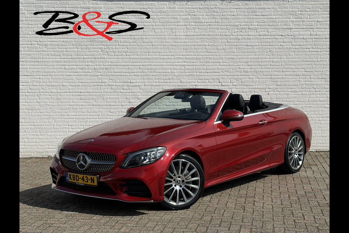 Mercedes-Benz C-Klasse Cabrio 300 Premium AMG Facelift Cabrio Camera Stoelverwarming/ventilatie Clima Carplay Full Led