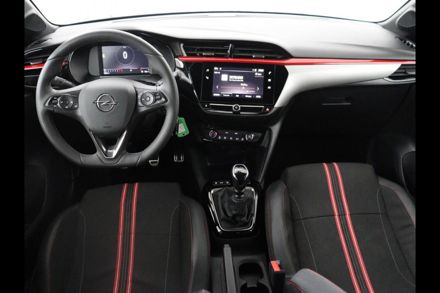 Opel Corsa 1.2 Level 4 GS Line | Carplay | Camera | Side Assist | Cruise Control | Getint glas | Sportstoelen | Airco | Bluetooth | DAB | Full LED | Parkeerhulp
