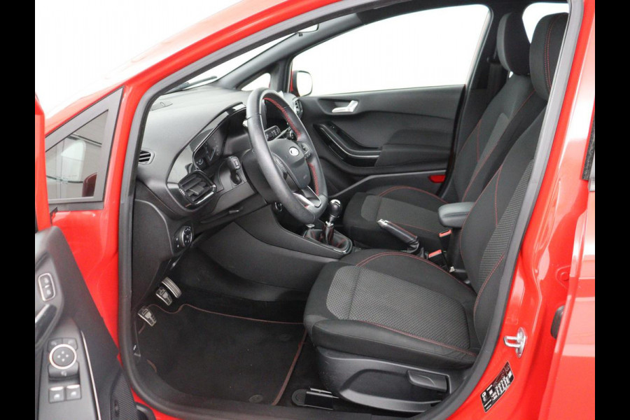 Ford Fiesta 1.0 EcoBoost ST-Line | 1e eigenaar | Carplay | Navigatie | B&O Sound | Parkeerhulp | Climate control | Bluetooth | Cruise control | 17'' velgen | Sportstoelen | Keyless start | 86.500km NAP