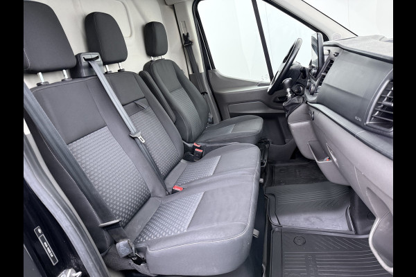 Ford Transit 310 2.0TDCI 130PK L2H2 3-Persoons Navi* Camera Apple Carplay Android Auto Cruise Control Lane Assist Pdc Trend Stoelverwarming Elek.Stoel Wifi DAB Betonplex Vloer Wandbetimmering Schuifdeur 1e Eigenaar Euro 6