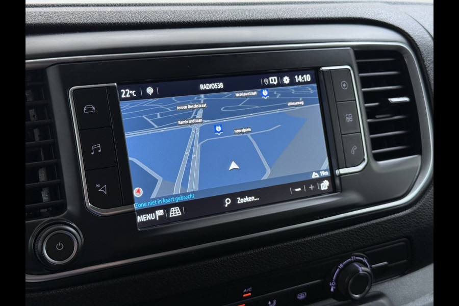 Opel Vivaro-e L2H1 Edition 75kWh Automaat Navi 360°Camera Airco Apple Carplay Android Auto Cruise Control Regen-Lichtsensor Pdc SOH 89,6% Achterklep Schuifdeur Wandbetimmering DAB 1e Eigenaar Dealeronderhouden Origineel Nederlandse Auto