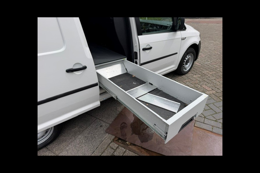 Volkswagen Caddy 1.4 TGI L2H1 EcoFuel Maxi AIRCO I MULTIMEDIA I CRUISE CONTROL I 1e EIGENAAR I COMPLETE ONDERHOUDSHISTORIE I RIJDEN OP GROEN GAS = CO2 NEUTRAAL 220-VOLT CONVERTER