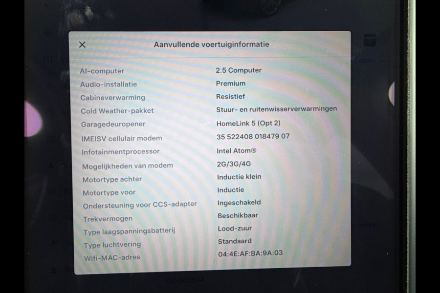 Tesla Model X 75D Base SOH 89.7%