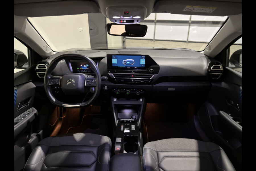 Citroën Ë-C4 Shine 50 kWh | Cruise Control Adaptief | Keyless | Leder interieur | Soh (batterijcheck) Waarde 92,0 %