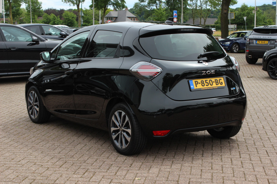 Renault ZOE R135 Intens 52 kWh / SoH 89,5% / Snelladen / Camera / CarPlay / Warmtepomp / Keyless / 16'' / Half leder / Dodehoek / Stuur+Stoelverwarming / DAB / Cruise Control