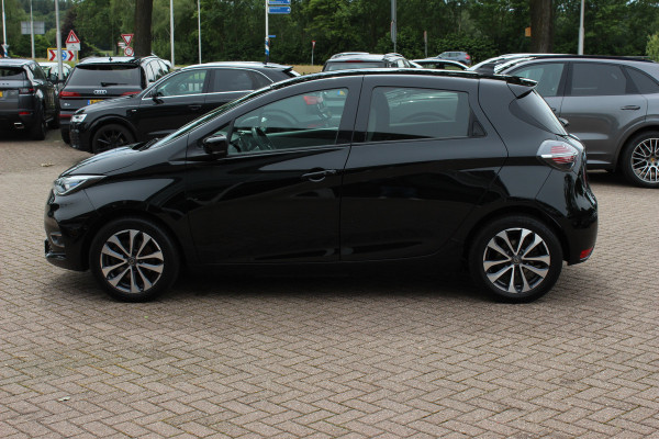 Renault ZOE R135 Intens 52 kWh / SoH 89,5% / Snelladen / Camera / CarPlay / Warmtepomp / Keyless / 16'' / Half leder / Dodehoek / Stuur+Stoelverwarming / DAB / Cruise Control