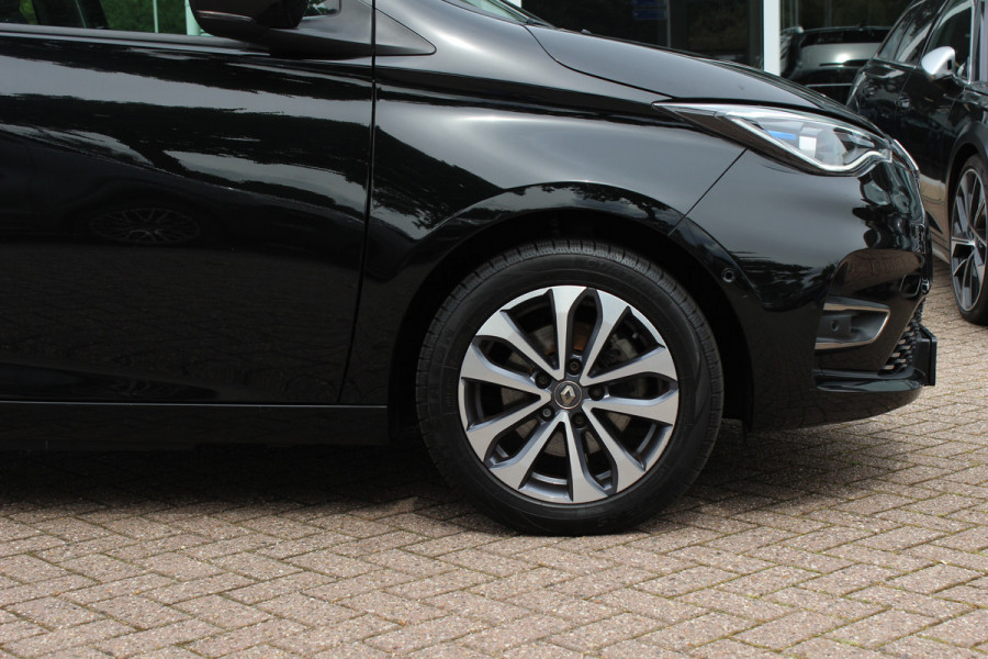 Renault ZOE R135 Intens 52 kWh / SoH 89,5% / Snelladen / Camera / CarPlay / Warmtepomp / Keyless / 16'' / Half leder / Dodehoek / Stuur+Stoelverwarming / DAB / Cruise Control