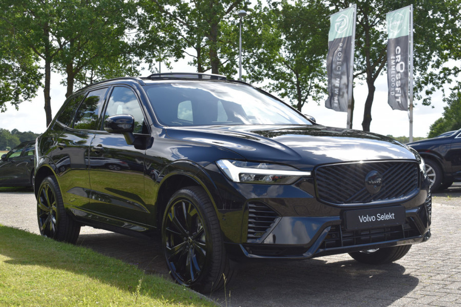 Volvo XC60 T6 350PK AWD Ultra Black Edition | BLIS | HUD | Panodak | Stoelverwarm Voor/Achter | Adapt. Cruise | H&K |