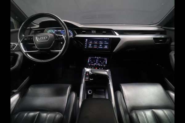Audi e-tron e-tron 55 quattro advanced 95 kWh Sport [ADAPTIVE CRUISE, TREKHAAK AFNEEMBAAR, APPLE CARPLAY, ANDROID, MEMORY SEATS, CAMERA, VOL LEDER, STOELVERWARMING, CLIMATE, NIEUWSTAAT]