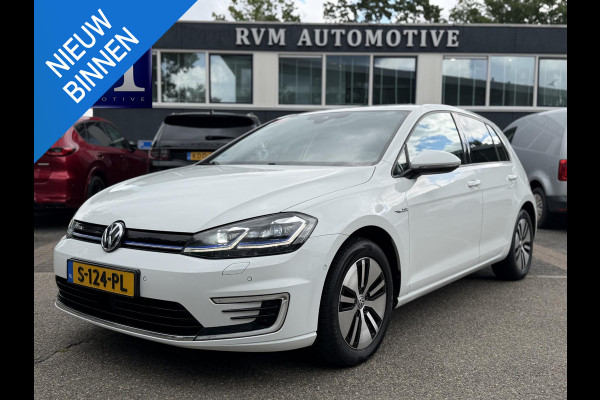 Volkswagen e-Golf E-DITION SOH 100% | DIGIT. DASHB. | STOEL, VOORRUIT VERW. | ONDERHOUD HIST. | CAMERA