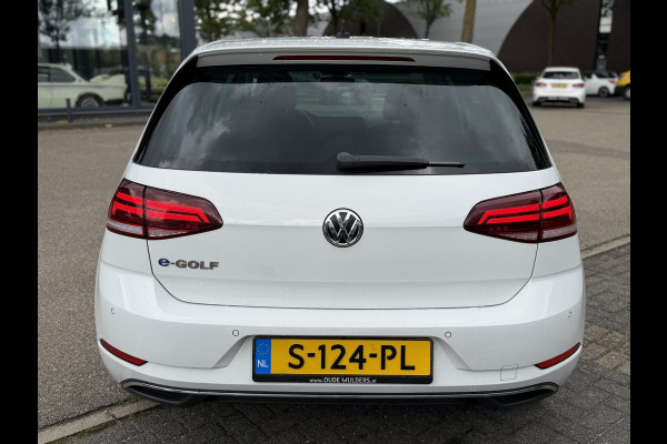 Volkswagen e-Golf E-DITION SOH 100% | DIGIT. DASHB. | STOEL, VOORRUIT VERW. | ONDERHOUD HIST. | CAMERA