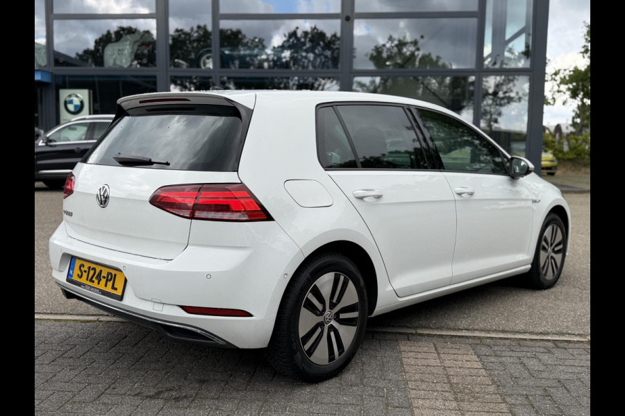 Volkswagen e-Golf E-DITION SOH 100% | DIGIT. DASHB. | STOEL, VOORRUIT VERW. | ONDERHOUD HIST. | CAMERA