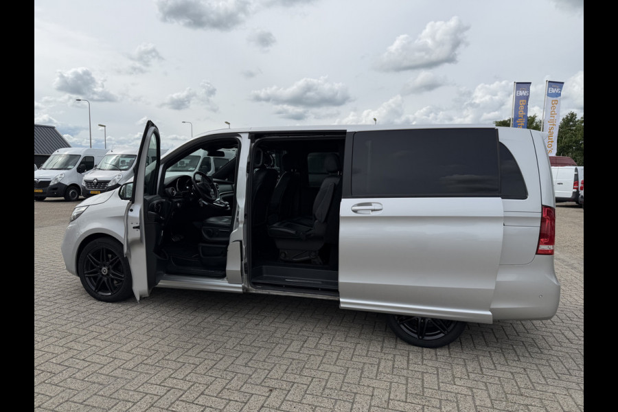 Mercedes-Benz V-Klasse 250d Lang L2H1 DC 5 persoons Edition / vaste prijs rijklaar € 36.950 ex btw / lease vanaf € 603 / leer / burmester / AMG / dubbele schuifdeur electrisch / trekhaak