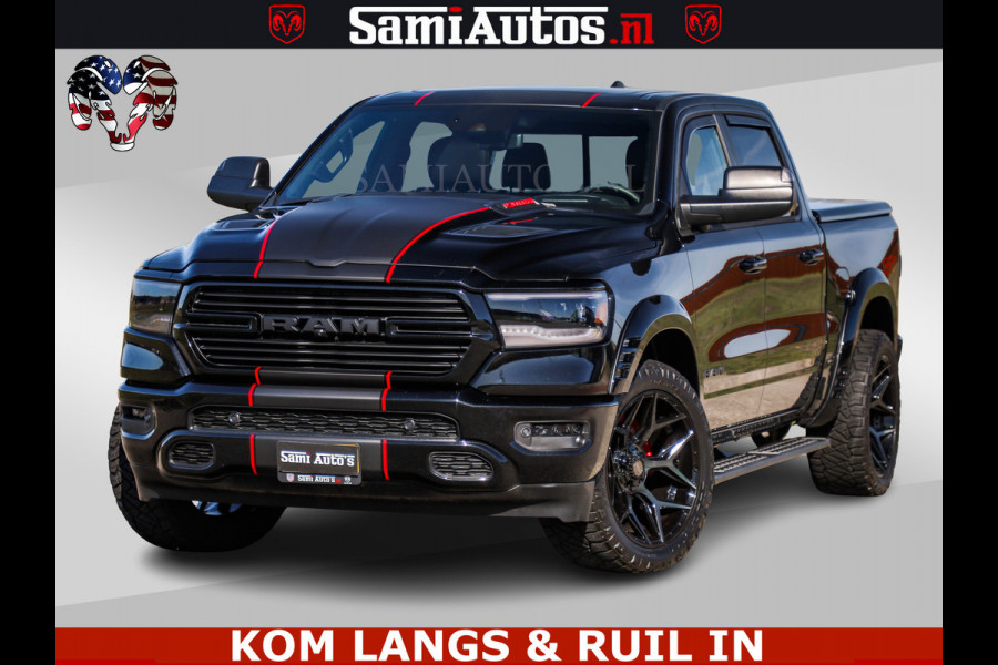 Dodge Ram GT HULK | 5.7 V8 HEMI | VIRTUAL COCKPIT | HEAD-UP | ADAPTIVE CRUISE | 360 CAMERA | TRX PACK | Comfortabele Dubbele Cabine met Royale 5 Zitplaatsen | BPM vrij | De specialist in Amerikaanse pick‑ups in Nederland en Europa.
