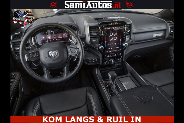 Dodge Ram GT HULK | 5.7 V8 HEMI | VIRTUAL COCKPIT | HEAD-UP | ADAPTIVE CRUISE | 360 CAMERA | TRX PACK | Comfortabele Dubbele Cabine met Royale 5 Zitplaatsen | BPM vrij | De specialist in Amerikaanse pick‑ups in Nederland en Europa.