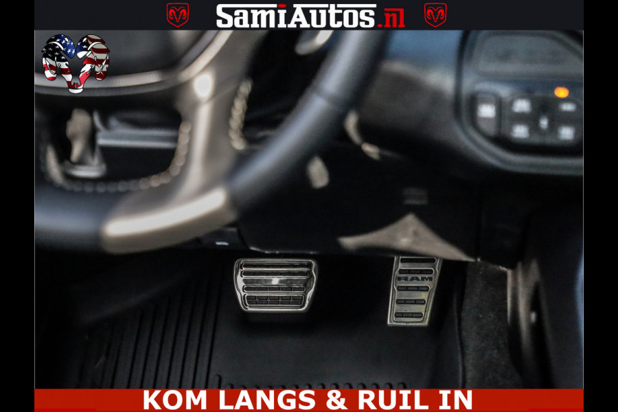 Dodge Ram GT HULK | 5.7 V8 HEMI | VIRTUAL COCKPIT | HEAD-UP | ADAPTIVE CRUISE | 360 CAMERA | TRX PACK | Comfortabele Dubbele Cabine met Royale 5 Zitplaatsen | BPM vrij | De specialist in Amerikaanse pick‑ups in Nederland en Europa.