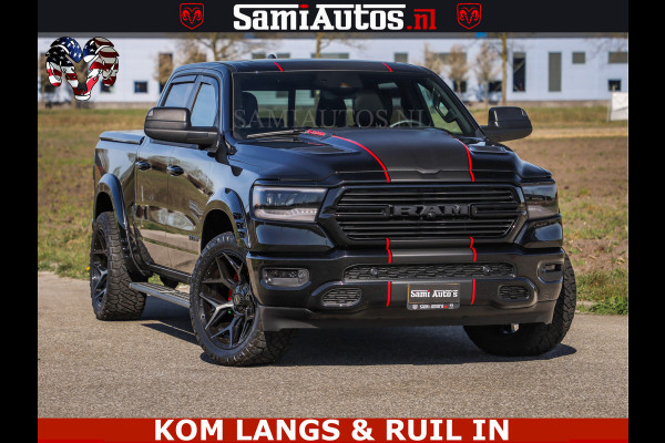 Dodge Ram GT HULK | 5.7 V8 HEMI | VIRTUAL COCKPIT | HEAD-UP | ADAPTIVE CRUISE | 360 CAMERA | TRX PACK | Comfortabele Dubbele Cabine met Royale 5 Zitplaatsen | BPM vrij | De specialist in Amerikaanse pick‑ups in Nederland en Europa.