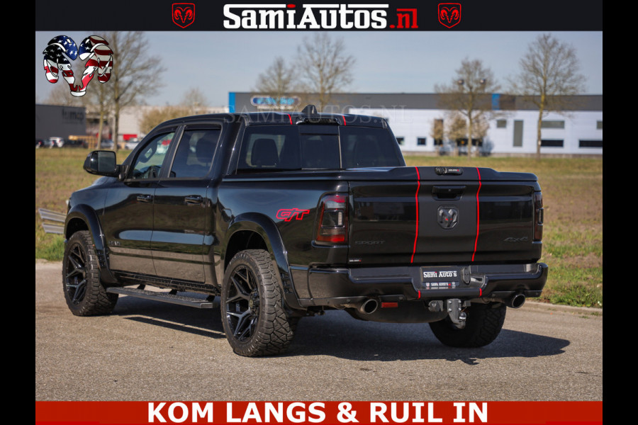 Dodge Ram GT HULK | 5.7 V8 HEMI | VIRTUAL COCKPIT | HEAD-UP | ADAPTIVE CRUISE | 360 CAMERA | TRX PACK | Comfortabele Dubbele Cabine met Royale 5 Zitplaatsen | BPM vrij | De specialist in Amerikaanse pick‑ups in Nederland en Europa.