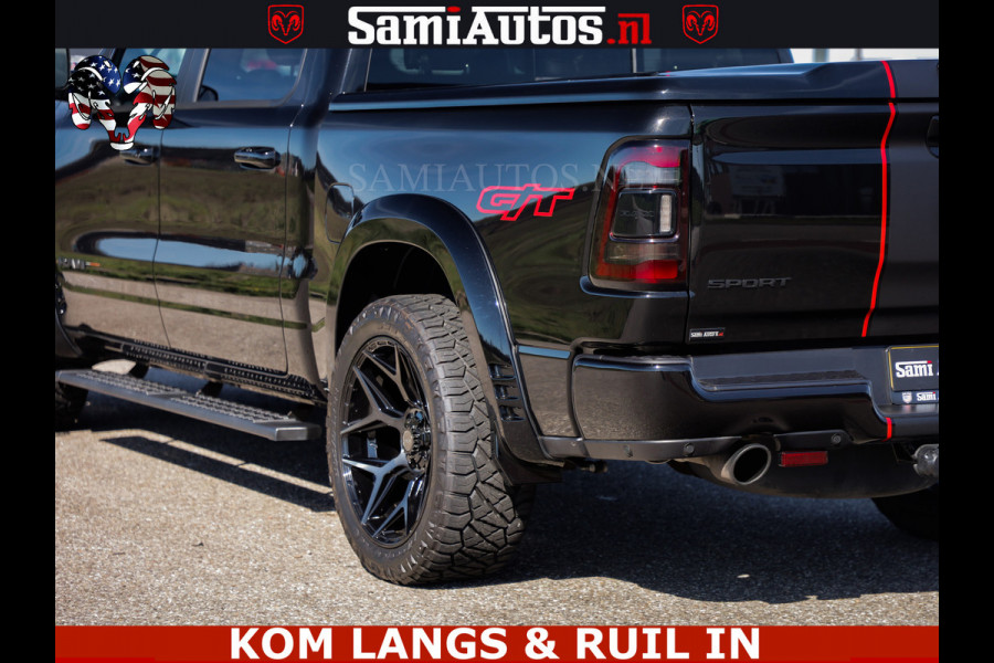 Dodge Ram GT HULK | 5.7 V8 HEMI | VIRTUAL COCKPIT | HEAD-UP | ADAPTIVE CRUISE | 360 CAMERA | TRX PACK | Comfortabele Dubbele Cabine met Royale 5 Zitplaatsen | BPM vrij | De specialist in Amerikaanse pick‑ups in Nederland en Europa.